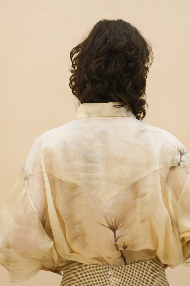 CAMISA LAUREL RAMIO ESTAMPADA